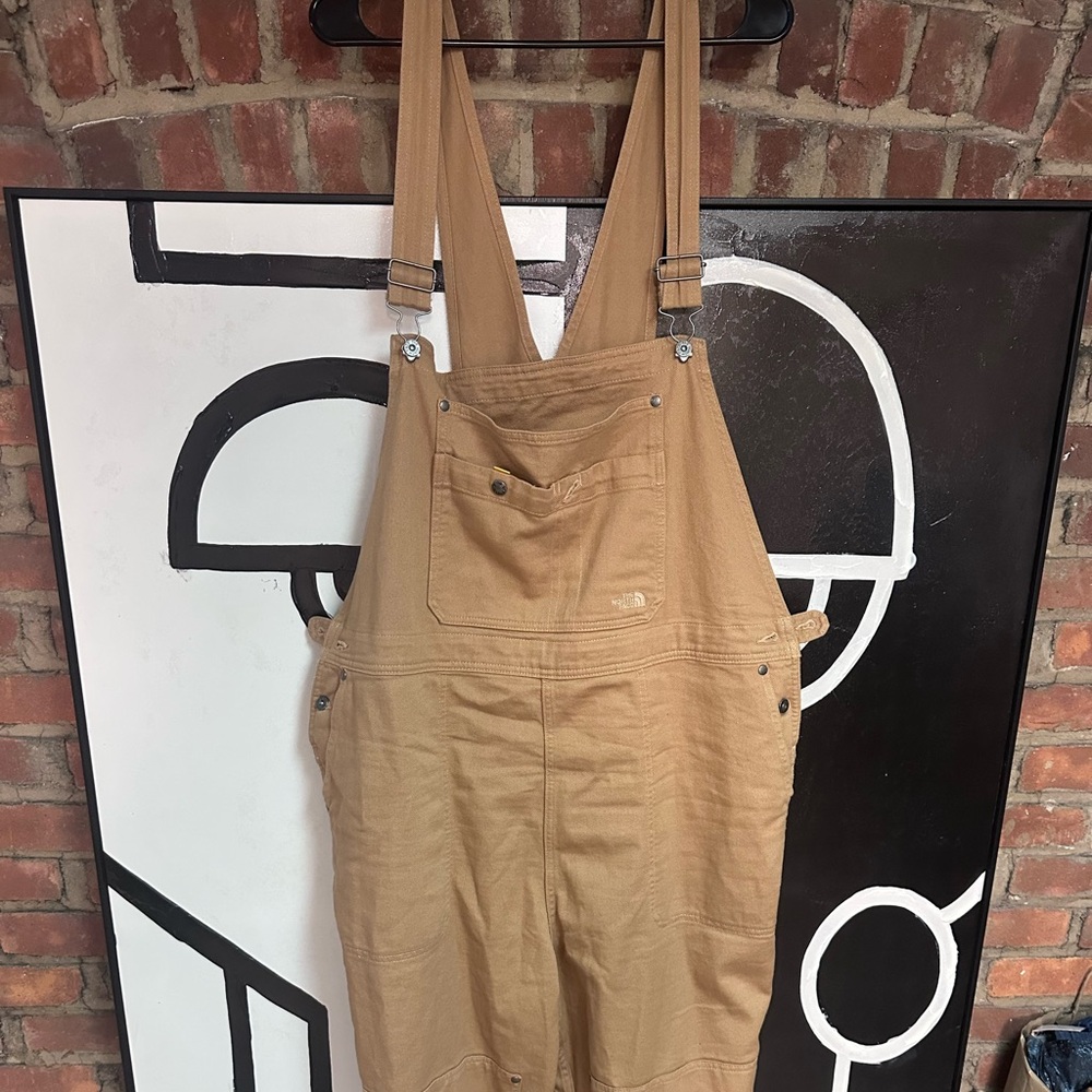 Women's Tan Overalls